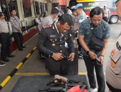 Cegah Anggota Salah Gunakan Senpi, Polres Banjar Lakukan Pemeriksaan