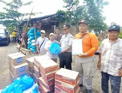 Sehari Pasca Kejadian, Pemkab Banjar Salurkan Bantuan Untuk Korban Puting Beliung