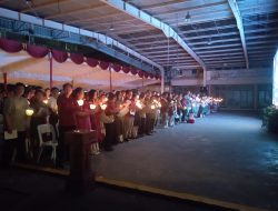 Misa Natal di Gereja Katedral Banjarmasin Bawa Pesan Sukacita Seluruh Umat Manusia