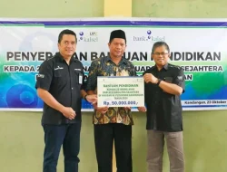 UPZ Bank Kalsel Bantu Biaya Pendidikan Siswa Kurang Mampu di Yayasan Pendidikan Islam Al Futuwwah