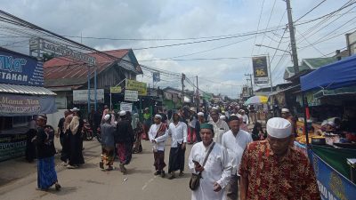 H-1 Puncak Haul, Beberapa Jalan Menuju Masjid Ar-Raudhah di Sekumpul Tak Bisa Dilewati Pengendara