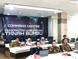 Pemkab Tanbu Ikuti Rapat Virtual PID Minggu Pertama Januari 2025