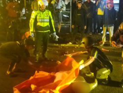 Kecelakaan Maut di Brigjen Hasan Basri, Pengendara Motor Tanpa Identitas Tewas di Tempat