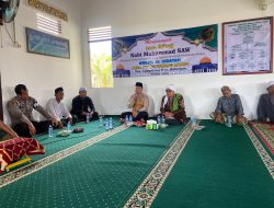 Warga Desa Trans Matang Hanau Adakan Kegiatan Isra Mikraj Nabi Muhammad SAW