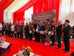 KPU HST Tetapkan Pasangan Rizal-Rosyadi Sebagai Bupati dan Wakil Bupati Terpilih Periode 2025-2030
