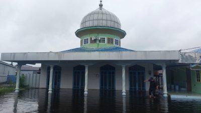 Masjid Al Muflihun Sudah 10 Hari Terendam Banjir