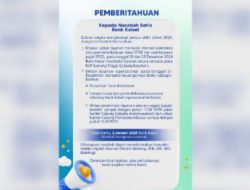 Bank Kalsel Umumkan Pelayanan Akhir Tahun 2024