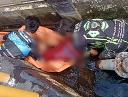 Warga Antasan Kecil Timur Ditemukan Meninggal Tertelungkup Tanpa Celana di Sungai Kecil Kayu Tangi II