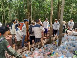 Jamin Rasa Nyaman Pengunjung, Petugas Kebersihan Tahura Sultan Adam Belajar Pengelolaan Sampah 3R