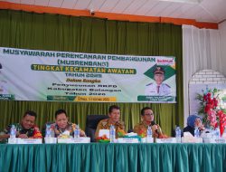 Matangkan Perencanaan, Kecamatan Awayan Gelar Musrenbang 2025