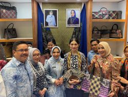 Fathul Jannah Muhidin Promosikan Kerajinan UMKM Banua ke Istri Wapres RI