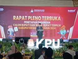 KPU Kabupaten Banjar Tetapkan Saidi Mansyur – Said Idrus Sebagai Bupati dan Wakil Bupati Terpilih