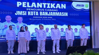 Pengurus JMSI Kota Banjarmasin, Diharapkan Bisa Memperkuat Peran Media Siber di Kalsel