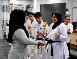 Dukung Prestasi Atlet, Pemkab Balangan Lepas Atlet Aski Kejurprov Menuju Porprov 2025