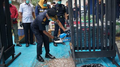 Bea Cukai Kalsel Musnahkan 4,5 Juta Batang Rokok Ilegal dan 497 Liter Minuman Beralkohol