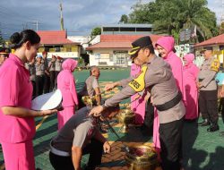 Pesan Kapolres Balangan: Kenaikan Pangkat, Tingkatkan Profesionalisme