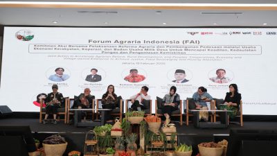 Isi Panel Diskusi dalam Asia Land Forum 2025, Dirjen Penataan Agraria: Kolaborasi Lintas Sektoral Kunci Keberhasilan Reforma Agraria