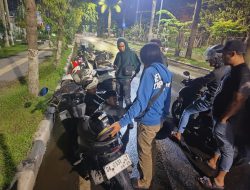 Cegah Tawuran dan Aksi Gangster, Polsek Banjarmasin Barat Lakukan Patroli Ketertiban Masyarakat
