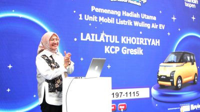 Bank Mandiri Taspen Gelar Undian Kemilau Mantap Bertabur Hadiah Tahap II, Hadiah Utama Mobil Listrik