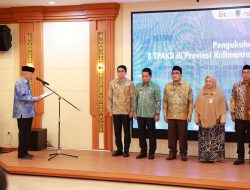 Bupati Andi Rudi Latif hadiri pengukuhan TPKAD Tanah Bumbu untuk Pertumbuhan Ekonomi Didaerah