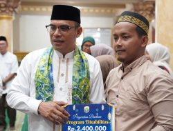 Wabup Kotabaru Syairi Mukhlis Safari Ramadhan di Kecamatan Kelumpang Hilir
