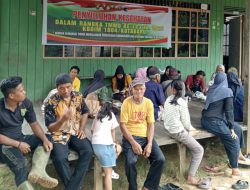 Satgas TMMD ke-123 Kodim 1004 Kotabaru Gelar Sosialisasi Kesehatan untuk Warga Desa Talusi