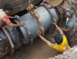 Perbaikan Pipa Bocor, Sejumlah Wilayah Banjarbaru Alami Gangguan Suplai Air