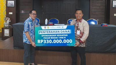Bank Kalsel Sponsor Utama Kegiatan Pasar Wadai Ramadan