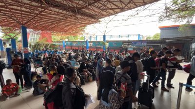 Jumlah Arus Balik di Pelabuhan Trisakti Banjarmasin Tahun 2025 Mengalami Penurunan di Banding Tahun Sebelumnya