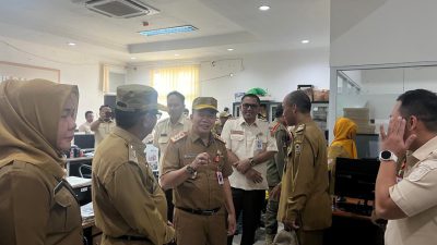 Pastikan Tak Ada Yang Bolos, Kantor-kantor SKPD Jadi Sasaran Sidak Pj Sekdaprov Kalsel