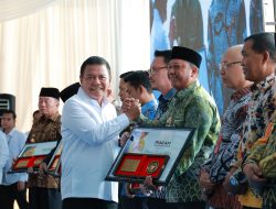 Bupati Barito Kuala Terima Penghargaan dari Kabin RI di Peresmian Gedung Baru BINDA Kalsel