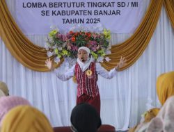 Lestarikan Budaya Tutur, Dispersp Banjar Gelat Lomba Tingkat SD