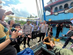 Nakhoda Ditetapkan Tersangka, Ditpolairud Polda Kalsel Amankan Kapal Cantrang Tangkap 2,4 Ton Ikan