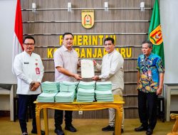 1.082 Sertifikat Tanah Diserahkan, Banjarbaru Perkuat Legalitas Aset Daerah
