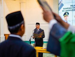 Wali Kota Aditya Lantik 48 Pejabat Fungsional, Tegaskan Tugas Dengan Penuh Integritas