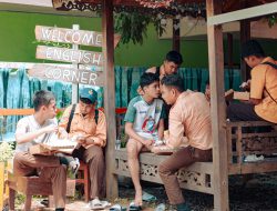 Penyuluh Perikanan pada DKP3 Banjarbaru Gelar Makan Bergizi Gratis di SMPN 2