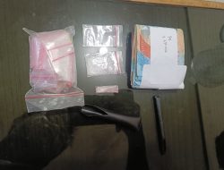 Reskrim Polsek Banjarmasin Timur Tangkap Pengedar Narkotika, 1,3 Gram Sabu Diamankan