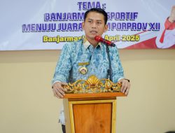 Raker KONI 2025, Walikota Banjarmasin Dorong Sportivitas dan Komitmen Bonus untuk Atlet
