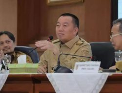 Gubernur H. Muhidin Bahas Perizinan Karbon Hingga Wacana Pengadaan Mobil Dinas Sistem Sewa
