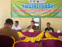 Camat Lampihong Dukung Desa Teluk Karya Menuju Proklim Tingkat Lestari