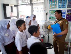 Tim UKS Kabupaten Balangan Tinjau SD Negeri Sungsum dalam Lomba Sekolah Sehat