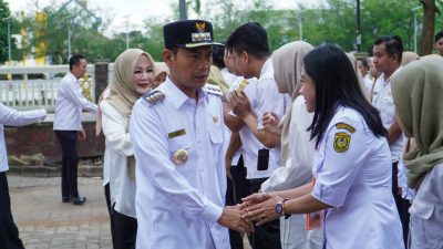 Walikota Banjarmasin Ingatkan Penanganan Sampah pada Apel Pagi di Disbudporapar