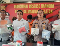 Polda Kalsel Ringkus Anak Buah Fredy Pratama, Empat Tersangka Dibekuk Dalam Satu Pekan