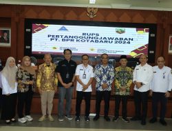Wakil Bupati Kotabaru Hadiri RUPS Pertanggungjawaban PT BPR Kotabaru 2024