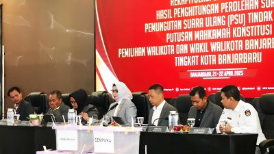 Hasil PSU Pilkada Banjarbaru Digugat, KPU Kalsel Bersiap Hadapi Proses Hukum di MK