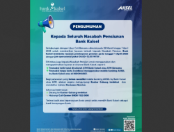 Bank Kalsel Buka Layanan Pensiunan di Hari Libur