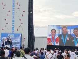 Tim Panjat Tebing Indonesia Gondol Dua Perunggu di IFSC Climbing World Cup 2025 Bali