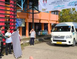 Bentuk Perhatian Kepada Masyarakat yang Mudik, Bupati Tabalong Lepas Keberangkatan Armada Labuh Gratis