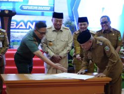 Bupati Kotabaru bersama Wakil Bupati Hadiri Musrenbang Penyusunan RPJMD Provinsi Kalsel 2025