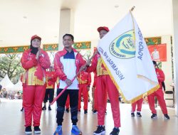 Walikota Banjarmasin Lepas 202 Kontingen POPDA, Targetkan Prestasi dan Junjung Sportivitas